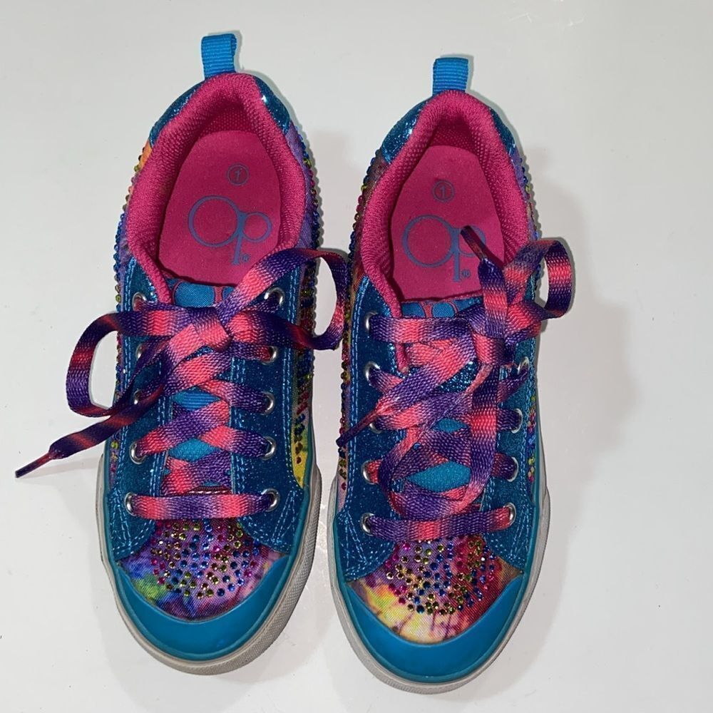 Op Colorful Kids Sneakers Size 1 US